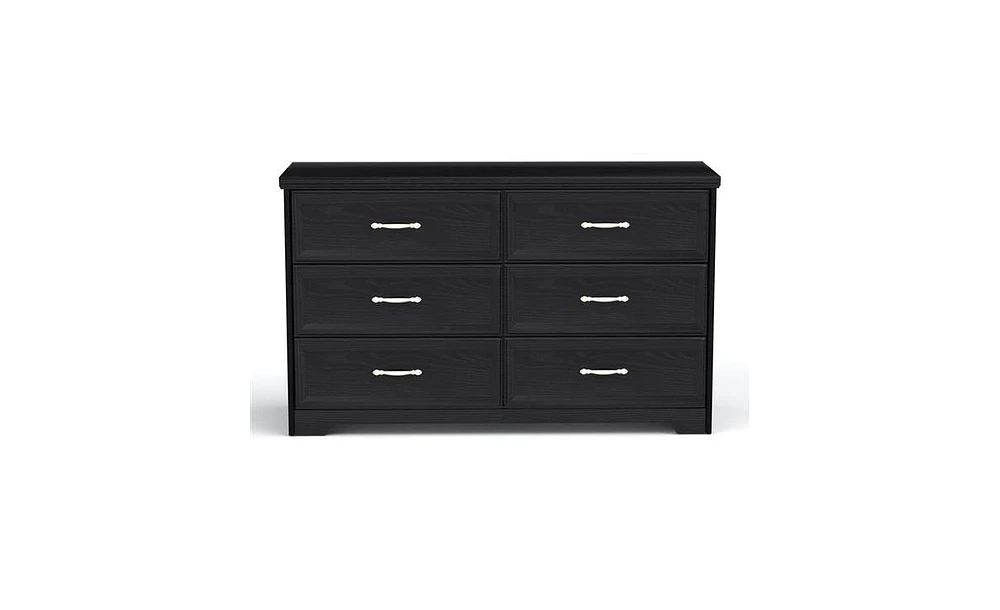 Slickblue Modern 3-Drawer Bedroom Chest with 6-Drawer Dresser - Sleek and Versatile Storage