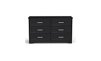 Slickblue Modern 3-Drawer Bedroom Chest with 6-Drawer Dresser - Sleek and Versatile Storage