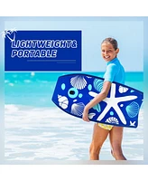 Sugift 41 Inch Lightweight Super Portable Surfing Bodyboard-l