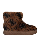 Guess Women's United Faux Fur Slip-On Short Booties