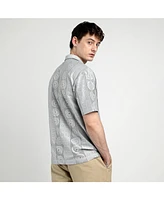 Campus Sutra Men's Oversized Candy Striped Shirt