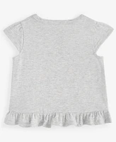 First Impressions Baby Girls Short-Sleeve Nordic Embroidery T-Shirt, Created for Macy's