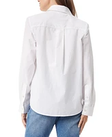 Sam Edelman Women's Astrid Cotton Oversized Embellished Shirt