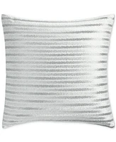 Hotel Collection Metallic Stripe Decorative Pillow, 20" x 20", Exclusively at Macy's