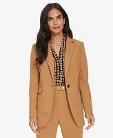 Calvin Klein Women's One-Button Blazer