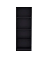 Depot E-Shop Vinton Bookcase with Spacious Tier-Shelving Design