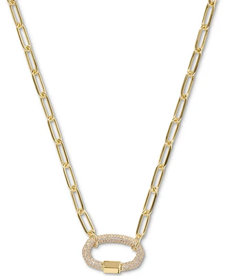 Kendra Scott Pave Link 17" Pendant Necklace