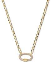 Kendra Scott Pave Link 17" Pendant Necklace