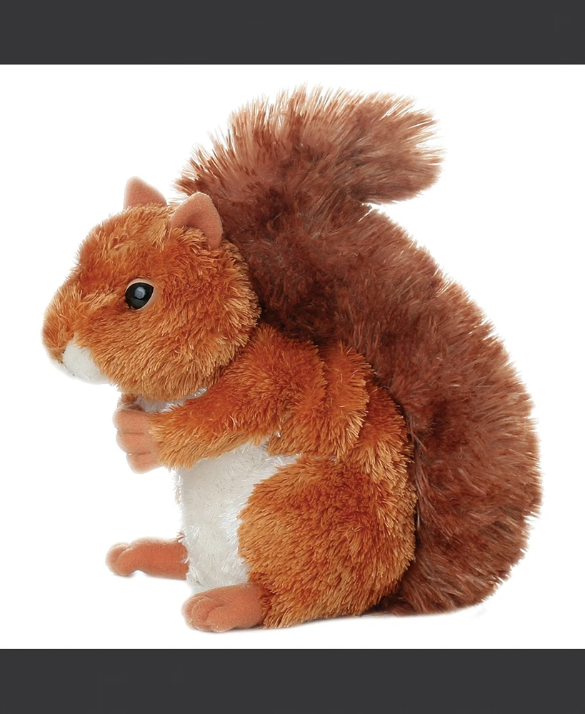 Aurora Small Nutsie Mini Flopsie Adorable Plush Toy Red 8"