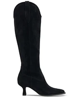 Dolce Vita Women's Ariana Tall Western Kitten-Heel Boots