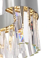 Cwi Lighting 14" Metal Glace Led Chandelier