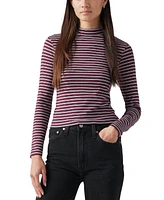 Levi's Women's Effortless Mock Neck Long-Sleeve T-Shirt