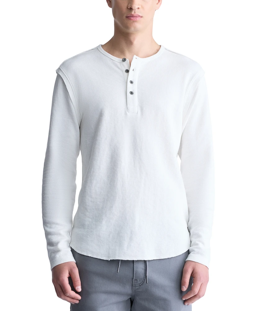 Buffalo David Bitton Men's Kipato Long Sleeve Henley