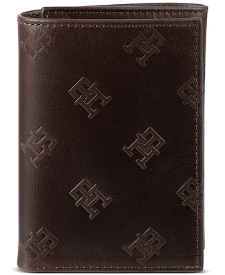 Tommy Hilfiger Men's Logo Tri-Fold Wallet