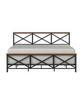 Hillsdale 44.5" Metal Ashford King Bed