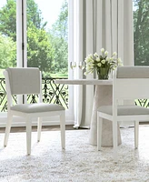 Hillsdale 35.75" Wood and Upholstered Clarion Dining Chairs