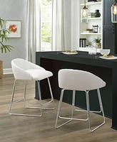 Hillsdale 33.75" Metal Boyle Counter Height Stool