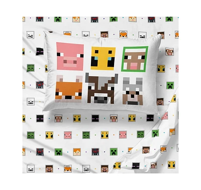 Sunny Side Up Minecraft Creeper Full Sheet Set