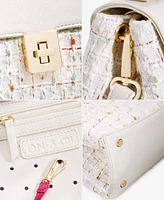 On 34th Tandii Small Tweed Satchel, Created for Macy's