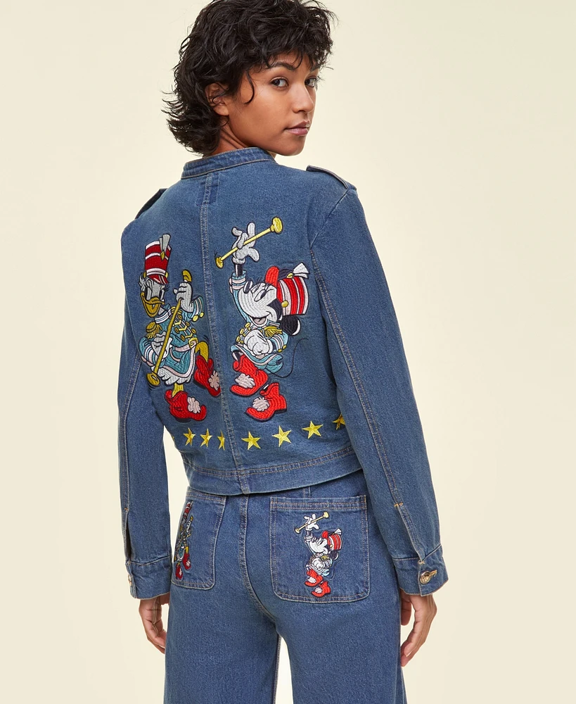 Disney | Macy's Women's Minnie Majorette Denim Jacket, Created for Macy's