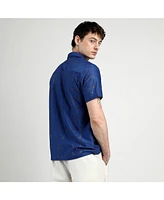 Men's Indigo Blue Mandala Shirt