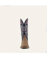 Buck & Brana Darla Trendy Cowgirl Leather Boots By