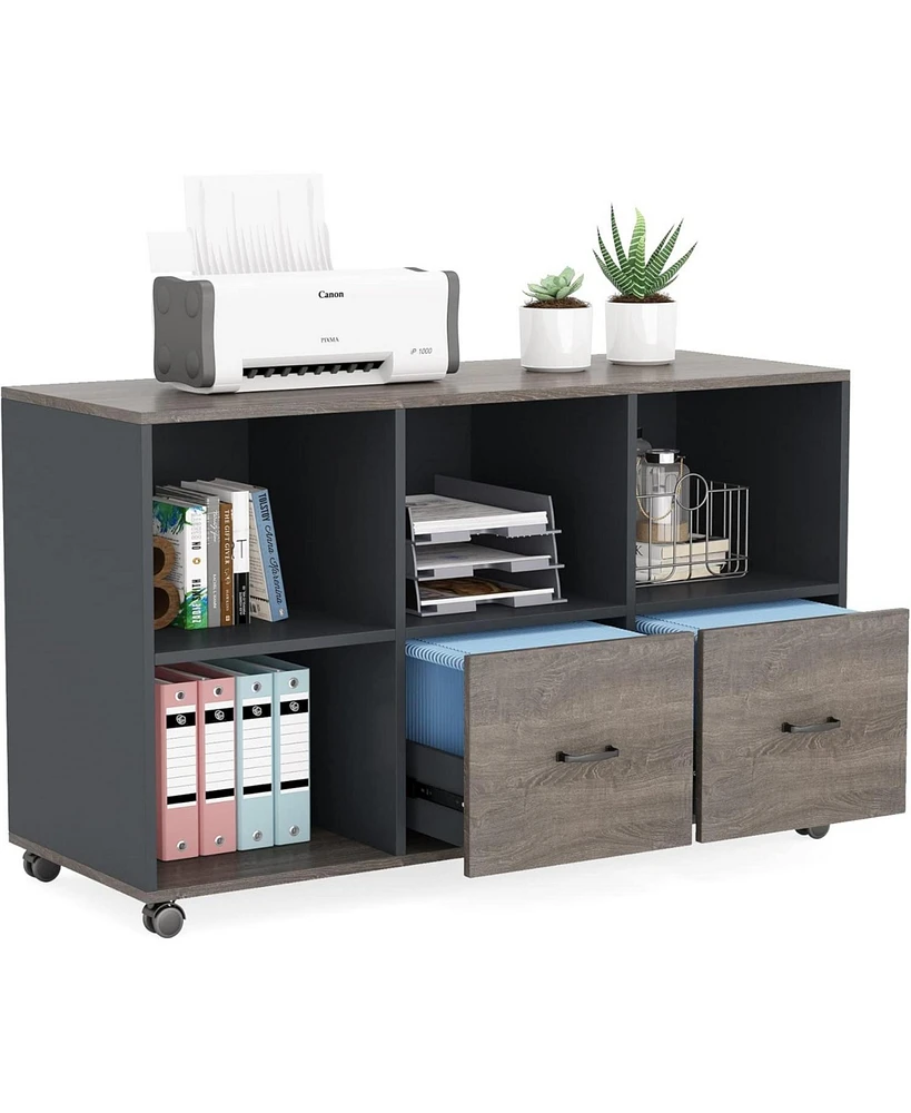 Tribesigns 2 Drawers Lateral File Cabinets, Home Office 43