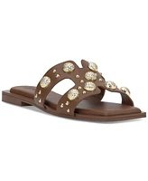 I.n.c. International Concepts Women's Peeta Stud Flat Sandals, Created for Macy's