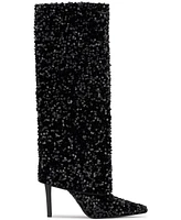 I.n.c. International Concepts Skylar Fold Over Cuffed Knee High Boots, Created for Macy's