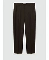 Mango Men's Pleated Pants