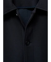 Mango Men's Pockets Detail Twill Cotton Overshirt