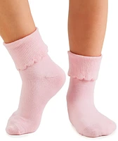 Trimfit 3-Pack Decorative Socks, Little Girls & Big