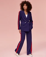 Disney | Macy's Women's Minnie Majorette Double-Breasted Boyfriend Blazer, Created for