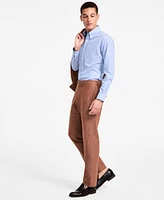 B by Brooks Brothers Men's Linen Classic-Fit Suit Separates Pant