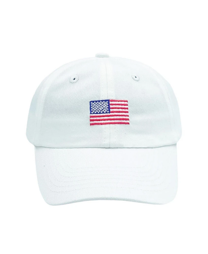 Bits & Bows Boys Boys American Flag Baseball Hat