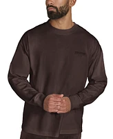 Starter Men's Oversized Long-Sleeve Sueded Soft Touch Branded Shirt