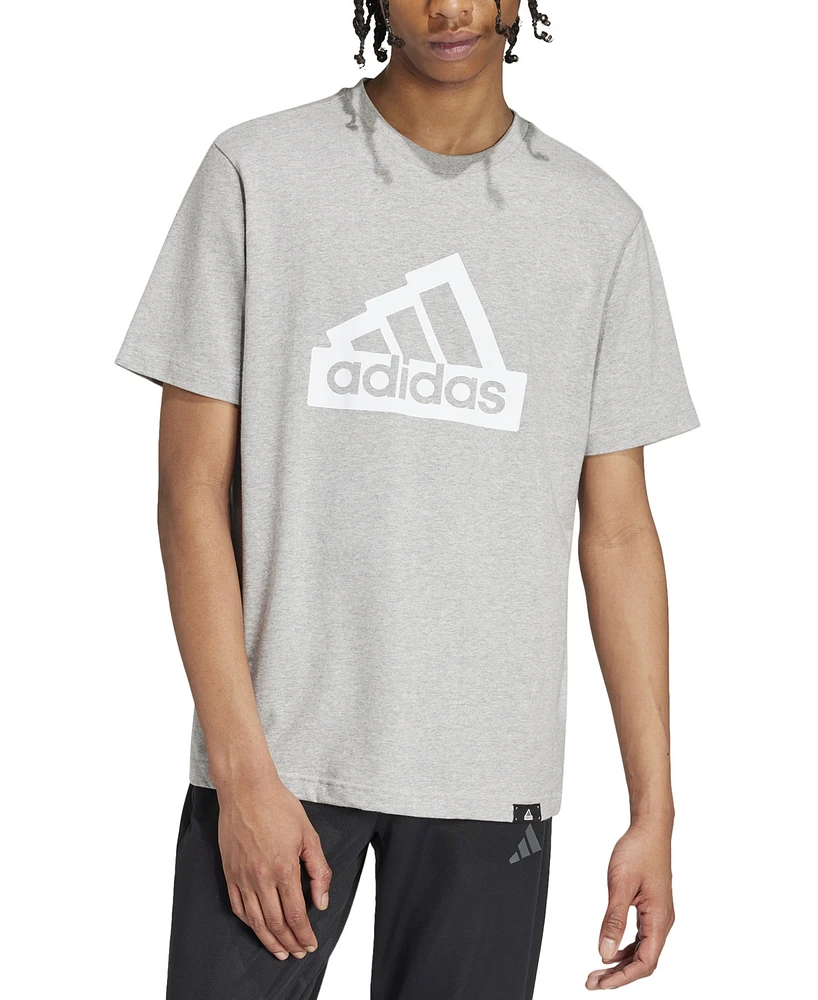 adidas Men's Modern Essentials Regular-Fit Logo Graphic T-Shirt