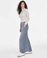 On 34th Women's Ribbed Velour Drawstring Pants