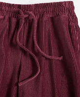 On 34th Women's Ribbed Velour Drawstring Pants, Created for Macy's
