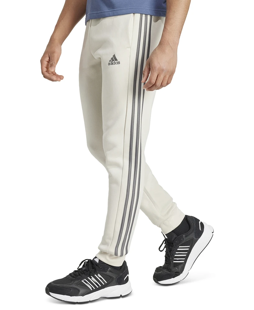 adidas Men's Essentials 3-Stripes Regular-Fit Fleece Joggers