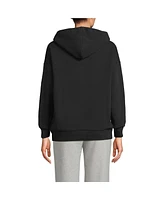 Lands' End Women's Serious Sweats Relaxed Long Sleeve Hoodie Sweatshirt