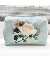 Designers Guild Peonia Grande Zinc Toiletry Bag