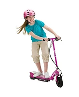 Razor Power Core E100 Electric Scooter with Hand Operated Front Brake, Sweet Pea