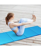 BalanceFrom Fitness BalanceFrom 4' x 8' x 2" All Purpose Folding Fitness Gymnastics Gym Mat