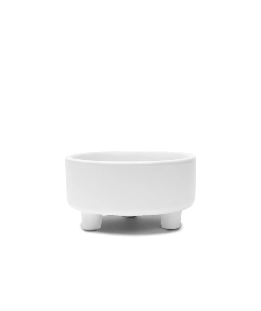 Waggo Waggo Uplift Bowl - White - Small