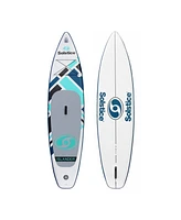 Solstice Watersports Islander 11 Foot Inflatable Stand-Up Paddle Board Kit, Teal