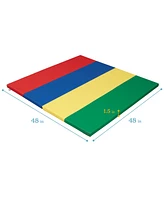 ECR4Kids SoftZone -Section Rainbow Runway Activity Mat