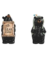 Fc Design 2-pc Set 4"H Funny Bear Figurine Decoration Home Decor Perfect Gift for House Warming, Holidays and Birthdays