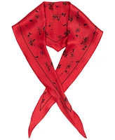 Lauren Ralph Lauren Ink Floral Small Diamond Scarf