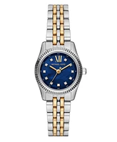 Michael Kors Women's Lexington Three-Hand Two-Tone Stainless Steel Watch 26mm